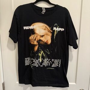 Renee Rapp Snow Hard Feelings Tour Shirt Size Large